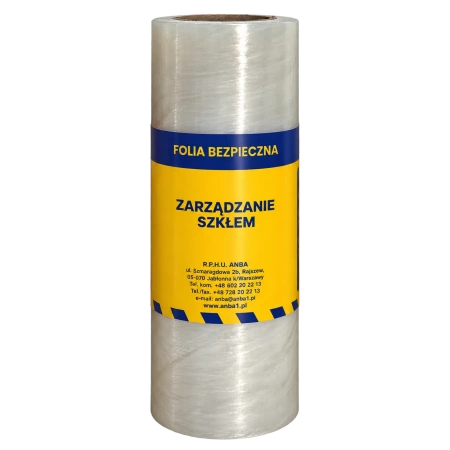 Folia bezpieczna do szyb 500 mm × 40 mb