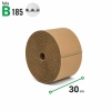 Tektura falista w rolce 30 cm × 100 mb – 2-warstwowa, fala B, 185 g/m²