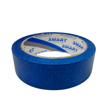 Taśma maskująca papierowa niebieska, 30 mm x 25 m. Karton 40 szt.