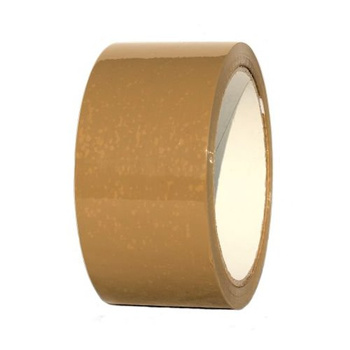 Taśma klejąca brązowa - 6 sztuk