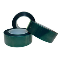 Taśma Wysokotemperaturowa Zielona PET 50 mm x 66 mb 