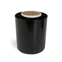 Folia stretch mini czarna 10 cm x grubość 23 µm x 0,40 kg